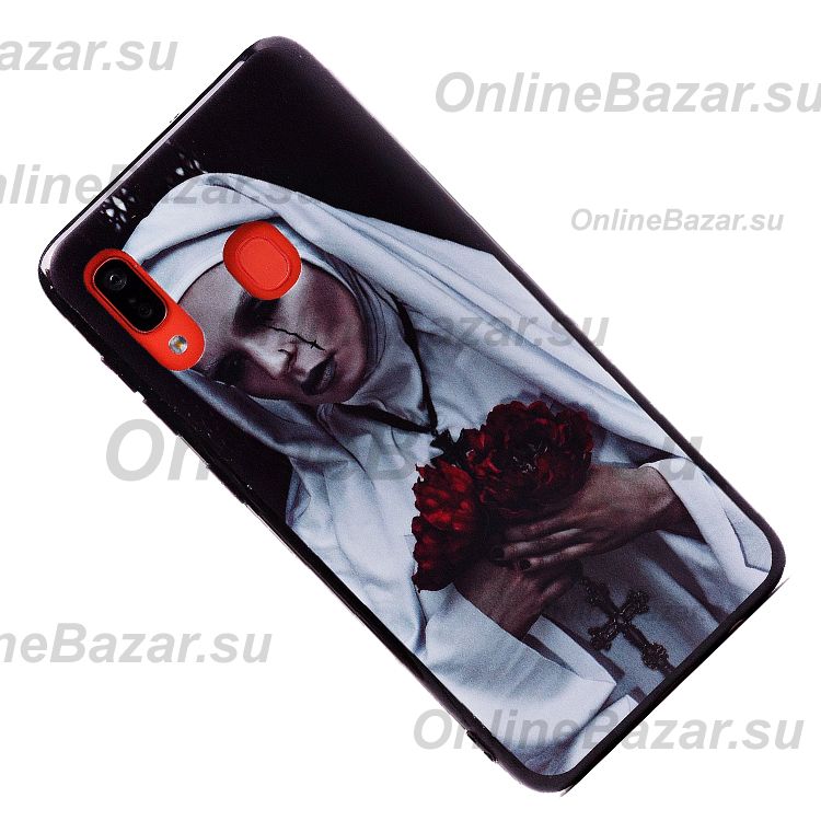 Чехол для Samsung SM-A205F (Galaxy A20) силиконовый (рис.170/008) ― OnlineBazar.su