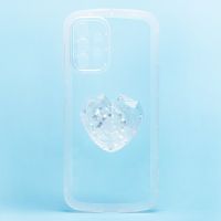 Чехол для Samsung SM-A235F (Galaxy A23) силиконовый с попсокетом сердце <прозрачный> ― OnlineBazar.su