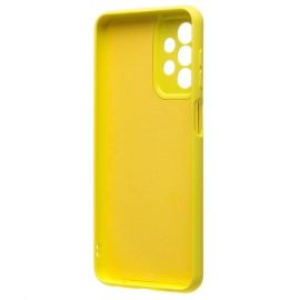Чехол для Samsung SM-A235F (Galaxy A23) силиконовый Soft Touch 4 <желтый>