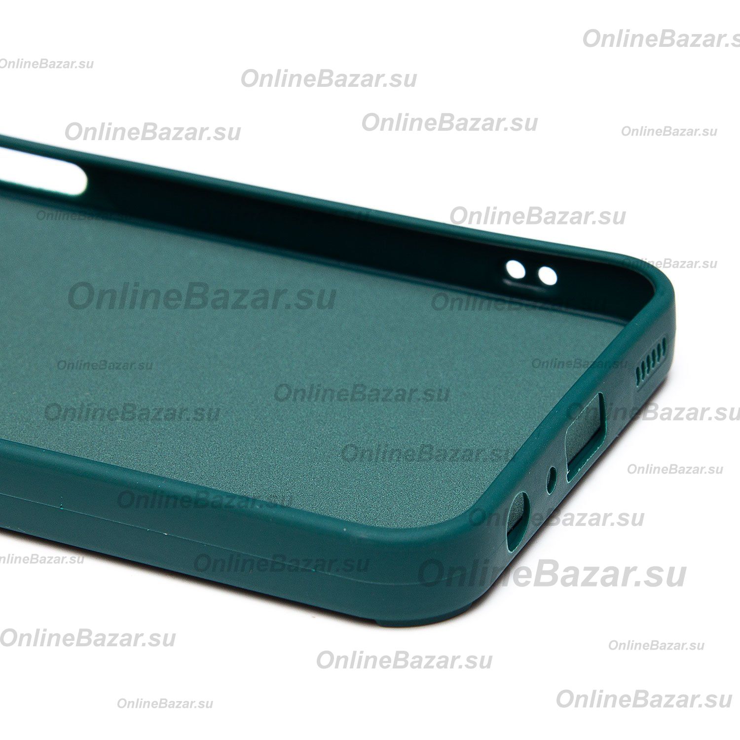 Чехол для Samsung SM-A256E (Galaxy A25 5G) силиконовый (рис. 335/собака) <темно-зеленый> ― OnlineBazar.su
