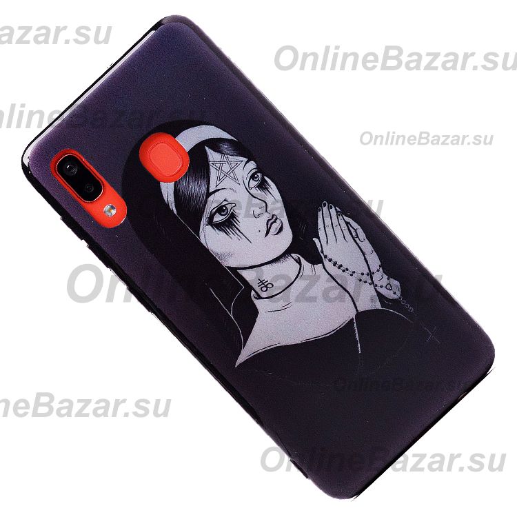 Чехол для Samsung SM-A205F (Galaxy A20) силиконовый (рис.170/009) ― OnlineBazar.su