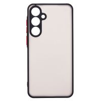 Чехол для Samsung SM-A556E (Galaxy A55 5G) пластиковый с окантовкой <черный> ― OnlineBazar.su