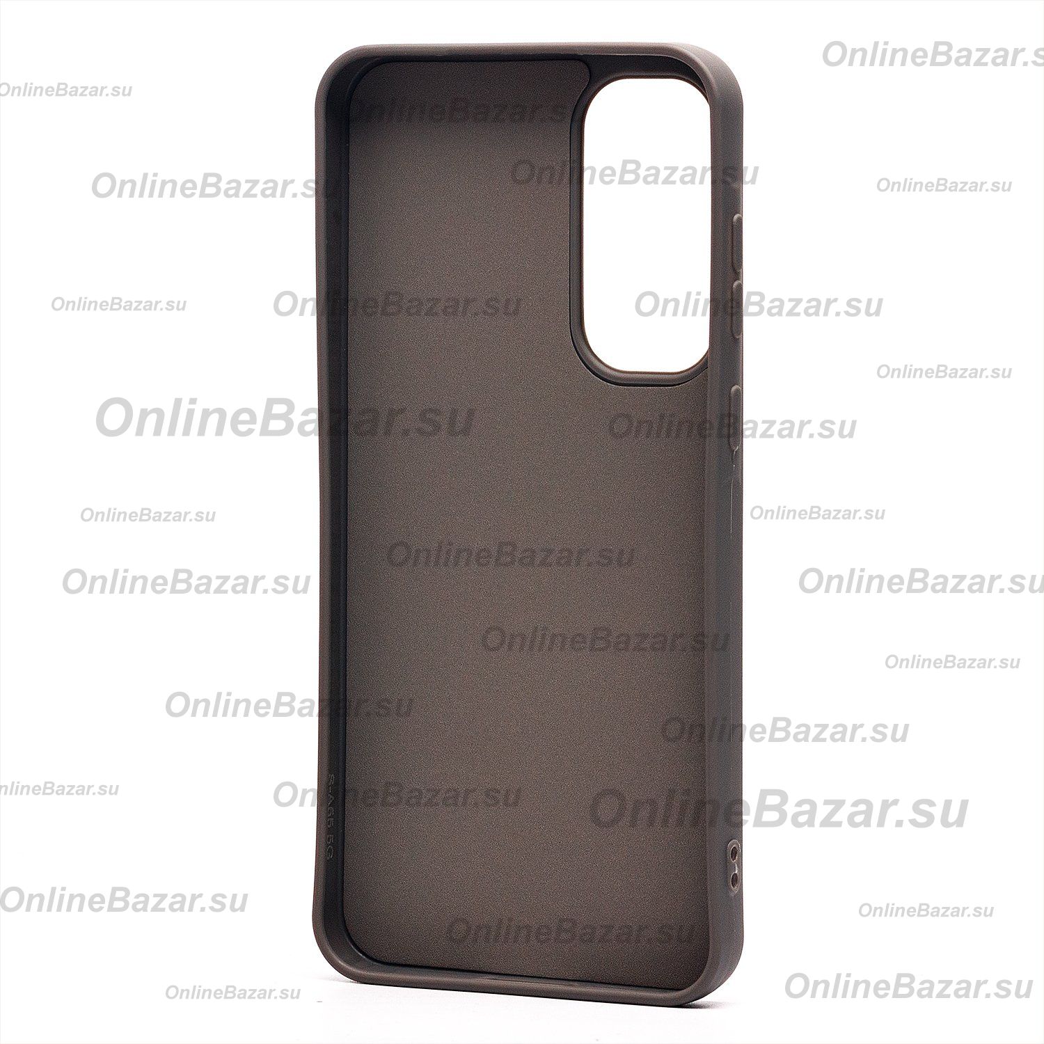 Чехол для Samsung SM-A556E (Galaxy A55 5G) силиконовый (рис. 335/панда) <серый> ― OnlineBazar.su