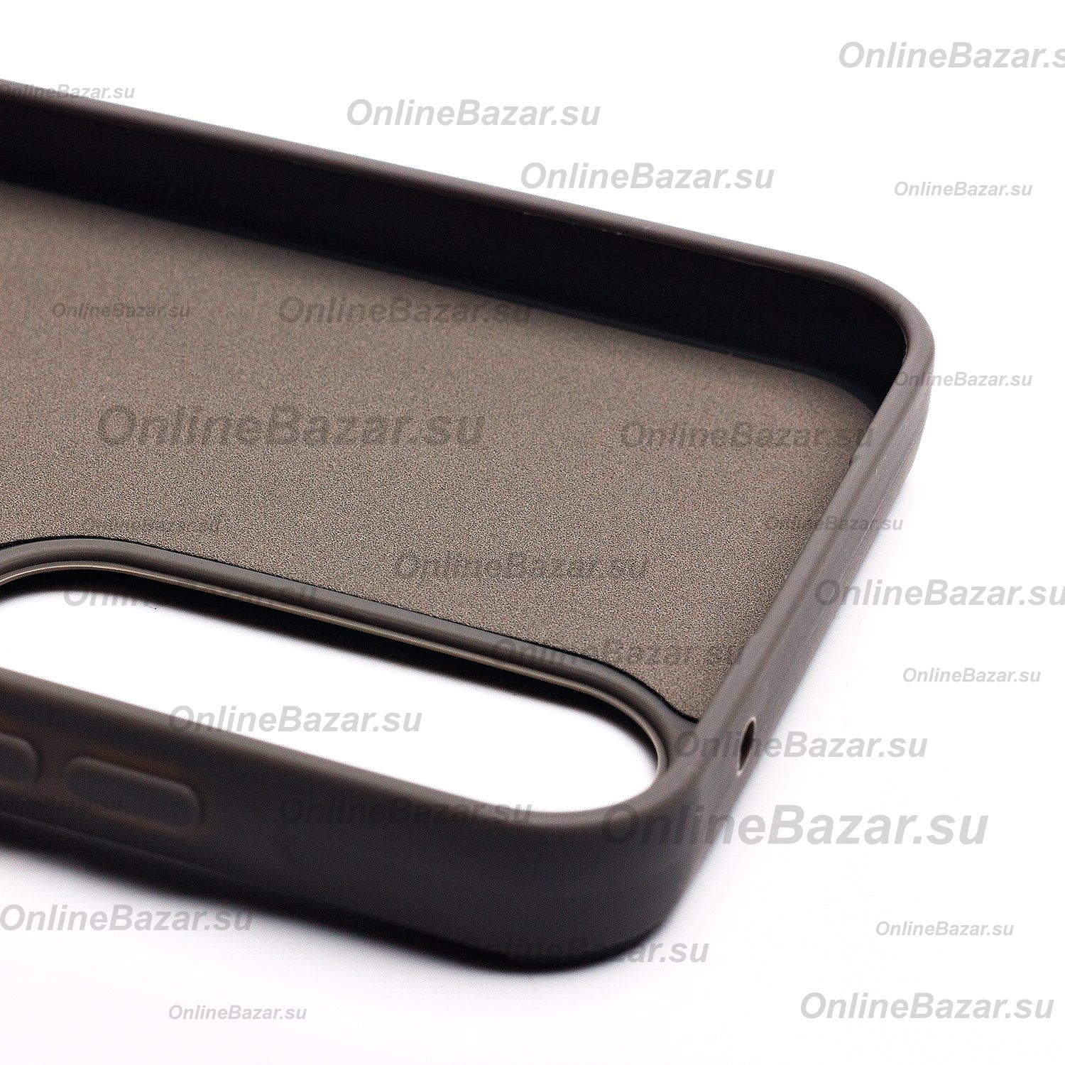 Чехол для Samsung SM-A556E (Galaxy A55 5G) силиконовый (рис. 335/панда) <серый> ― OnlineBazar.su