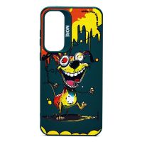 Чехол для Samsung SM-A556E (Galaxy A55 5G) силиконовый (рис. 335/собака) <темно-зеленый> ― OnlineBazar.su