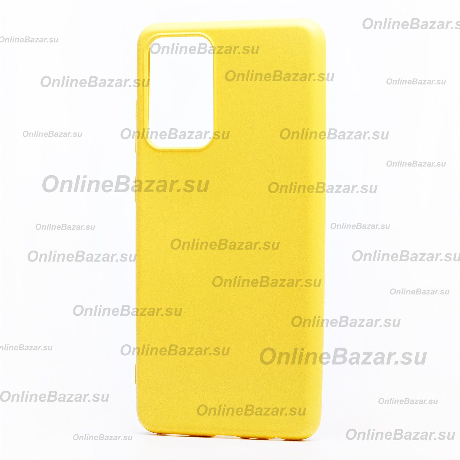 Чехол для Samsung SM-A725F (Galaxy A72) силиконовый Soft Touch 2 <желтый> ― OnlineBazar.su