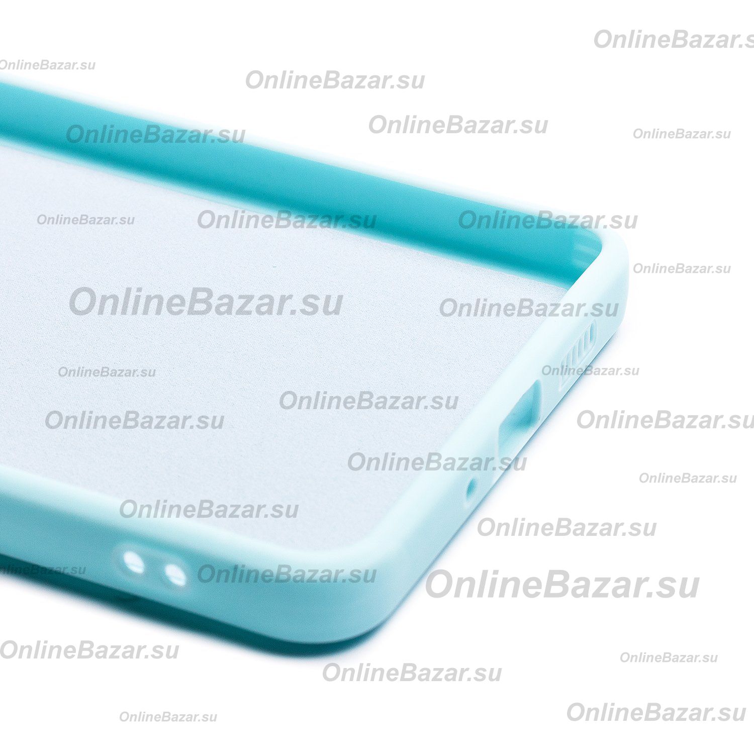 Чехол для Samsung SM-A736B (Galaxy A73 5G) силиконовый Soft Touch 4 <голубой> ― OnlineBazar.su