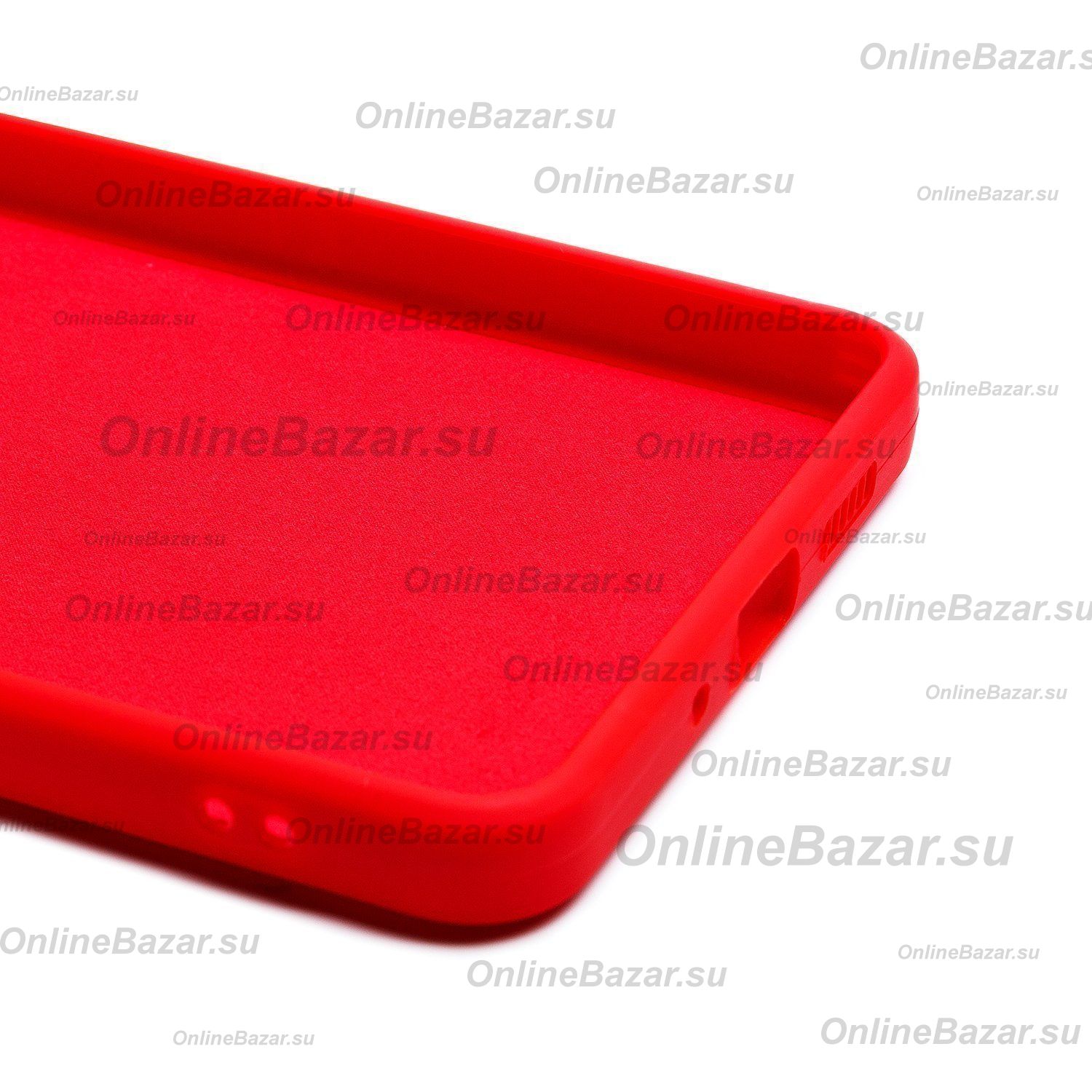 Чехол для Samsung SM-A736B (Galaxy A73 5G) силиконовый Soft Touch 4 <красный> ― OnlineBazar.su