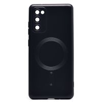 Чехол для Samsung SM-G780F (Galaxy S20 FE) силиконовый Matte MagSafe <черный> ― OnlineBazar.su