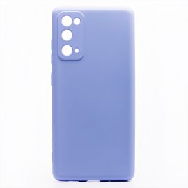 Чехол для Samsung SM-G780F (Galaxy S20 FE) силиконовый Soft Touch 2 <светло-фиолетовый>
