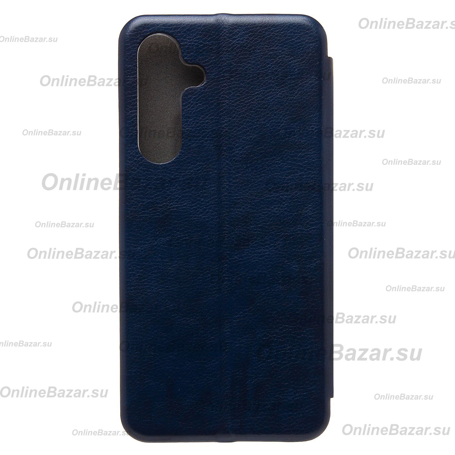 Чехол для Samsung SM-S721B (Galaxy S24 FE) флип боковой кожзам №3 <синий> ― OnlineBazar.su