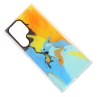 Чехол для Samsung SM-S908B (Galaxy S22 Ultra) пластиковый с силиконовым бортиком (рис. 065/003) ― OnlineBazar.su
