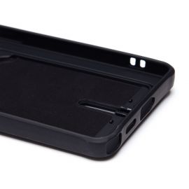 Чехол для Samsung SM-S948B (Galaxy S26 Ultra) силиконовый с картхолдером №4 <черный>