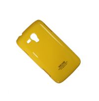 Чехол для Samsung i8262D (Galaxy Core Duos) задняя крышка пластик лакированный SGP Case Ultra Slider <желтый> ― OnlineBazar.su