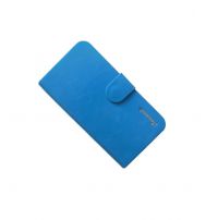 Чехол для Samsung i9260 (Galaxy Premier) флип боковой натуральная кожа Xuenair Wax Oil Series <голубой> ― OnlineBazar.su