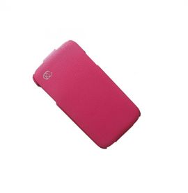 Чехол для Samsung i9500 (Galaxy S4) флип натуральная кожа №1 Kuchi <пурпурный>