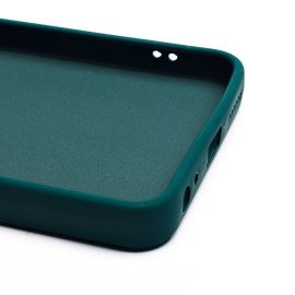 Чехол для Tecno Spark Go 2023 (BF7) силиконовый (рис. 335/собака) <темно-зеленый>