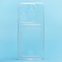 Чехол для Tecno Spark Go 2024 (BG6) силиконовый с картхолдером №2 <прозрачный> ― OnlineBazar.su