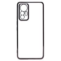 Чехол для Xiaomi 12 Lite силиконовый ультратонкий Pilot <черный> ― OnlineBazar.su