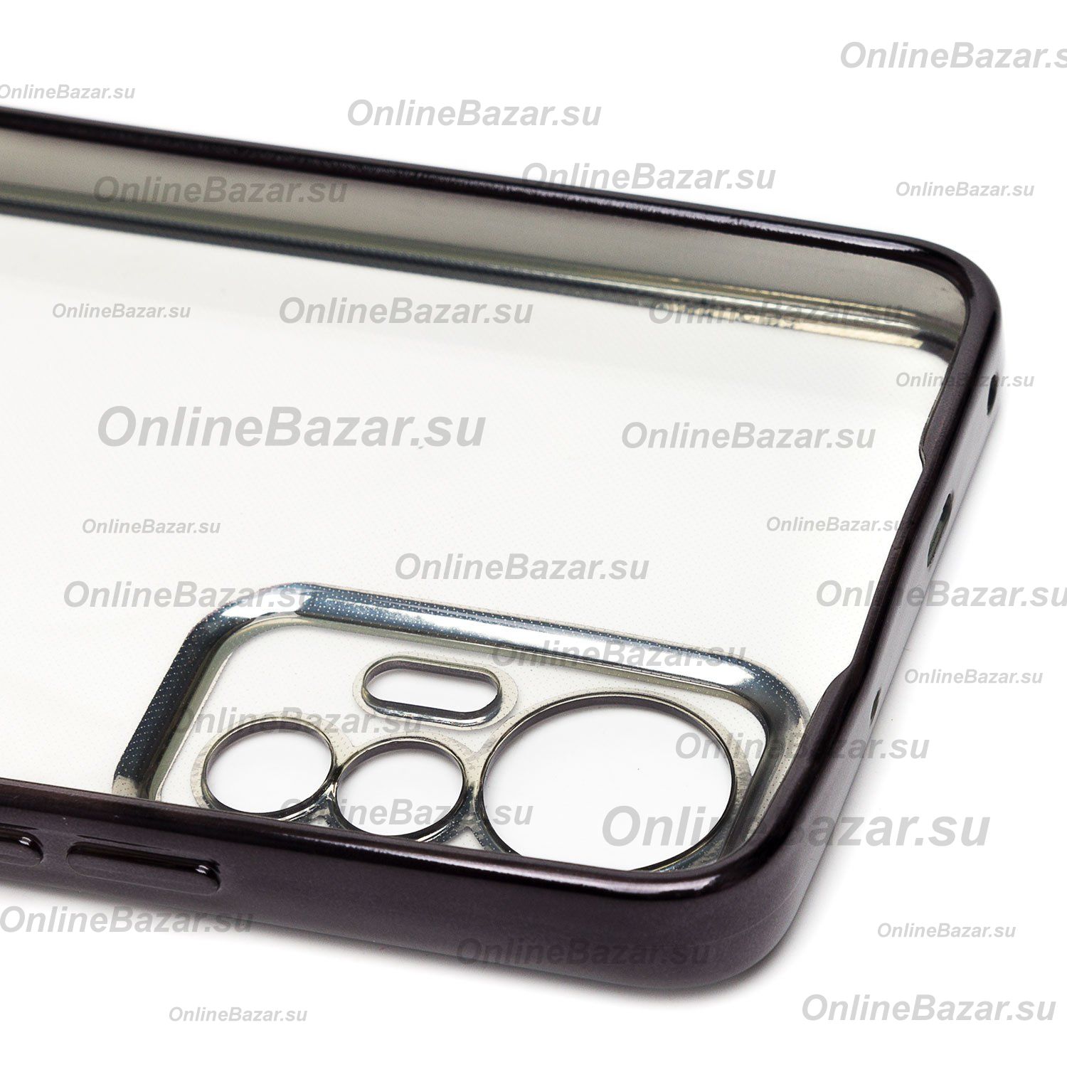 Чехол для Xiaomi 12 Lite силиконовый ультратонкий Pilot <черный> ― OnlineBazar.su
