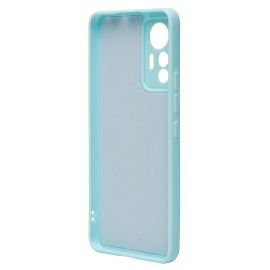 Чехол для Xiaomi 12 Lite силиконовый Soft Touch 2 <голубой>