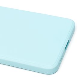 Чехол для Xiaomi 12 Lite силиконовый Soft Touch 2 <голубой>