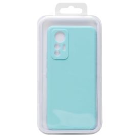 Чехол для Xiaomi 12 Lite силиконовый Soft Touch 2 <голубой>