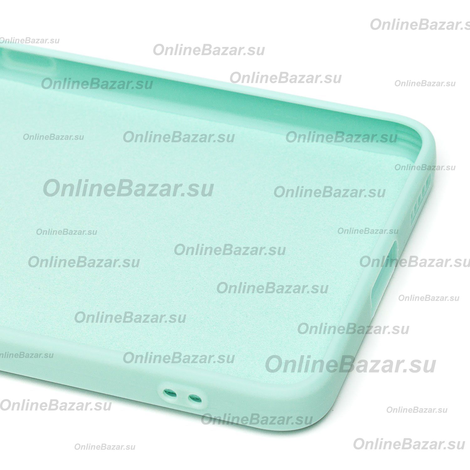Чехол для Xiaomi 12 Lite силиконовый Soft Touch 2 <мятный> ― OnlineBazar.su