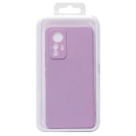 Чехол для Xiaomi 12 Lite силиконовый Soft Touch 2 <светло-фиолетовый>