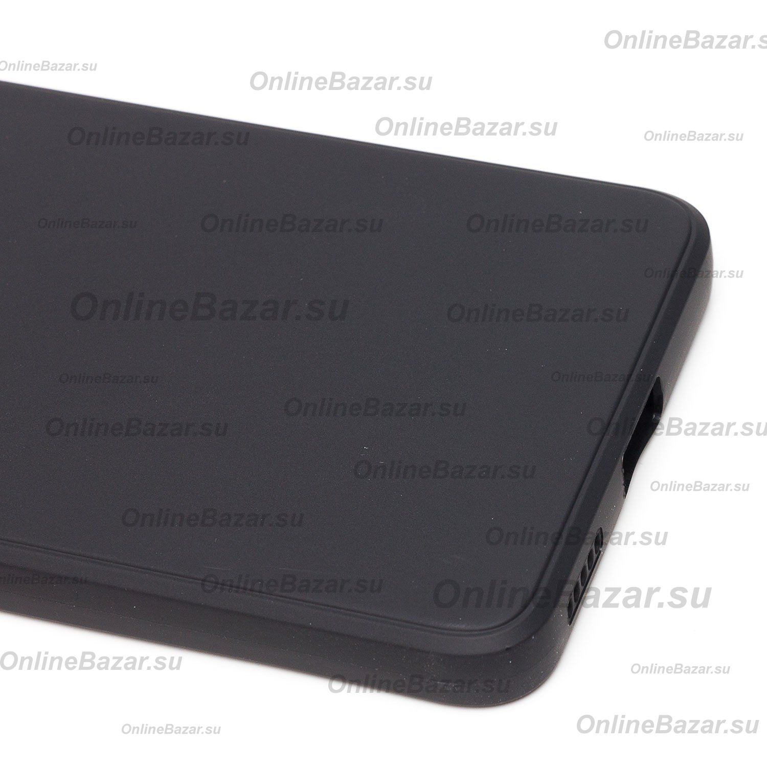 Чехол для Xiaomi 12 Lite силиконовый Soft Touch 2 <черный> ― OnlineBazar.su
