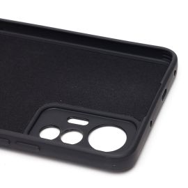 Чехол для Xiaomi 12 Lite силиконовый Soft Touch 2 <черный>