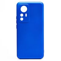 Чехол для Xiaomi 22081212UG силиконовый Soft Touch 4 <синий> ― OnlineBazar.su