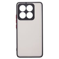 Чехол для Xiaomi 2406APNFAG пластиковый с окантовкой <черный> ― OnlineBazar.su