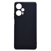 Чехол для Xiaomi Poco F5 силиконовый Soft Touch 4 <черный> ― OnlineBazar.su