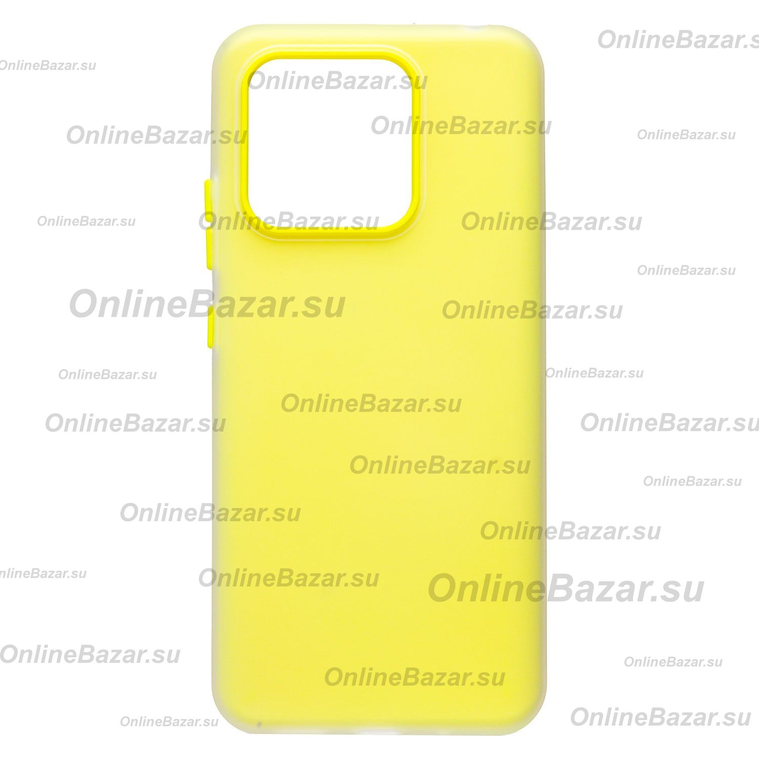 Чехол для Xiaomi 22120RN86G силиконовый матовый №10 <желтый> ― OnlineBazar.su
