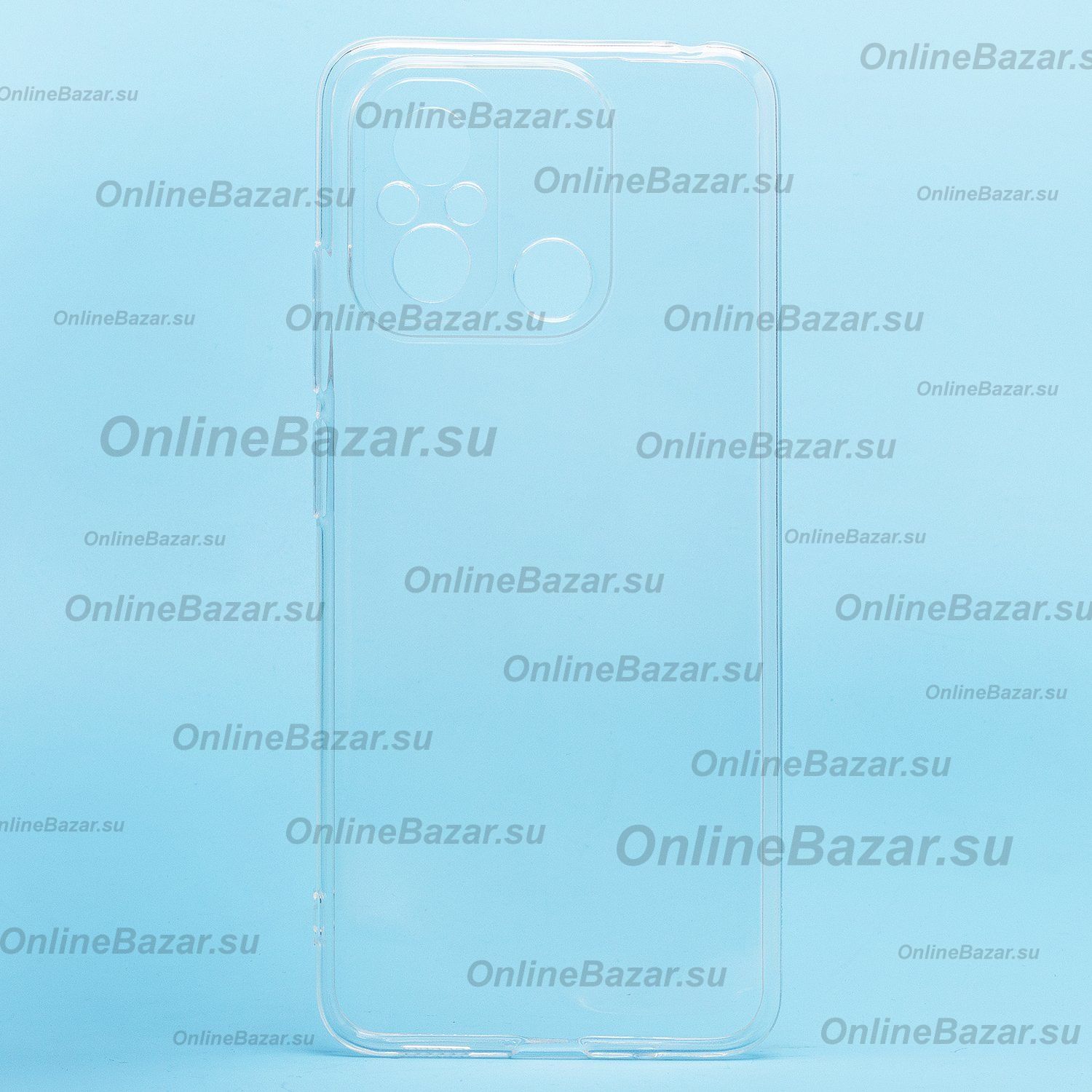 Чехол для Xiaomi 22120RN86G силиконовый ультратонкий <прозрачный> ― OnlineBazar.su
