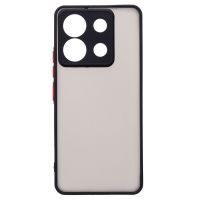 Чехол для Xiaomi 23122PCD1G пластиковый с окантовкой <черный> ― OnlineBazar.su