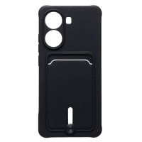 Чехол для Xiaomi 2412DPC0AG силиконовый с картхолдером №4 <черный> ― OnlineBazar.su