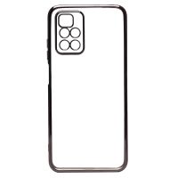 Чехол для Xiaomi Redmi 10 силиконовый ультратонкий Pilot <черный> ― OnlineBazar.su