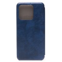 Чехол для Xiaomi Redmi 10A флип боковой кожзам №3 <синий> ― OnlineBazar.su