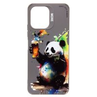 Чехол для Xiaomi 23053RN02Y силиконовый (рис. 335/панда) <серый> ― OnlineBazar.su