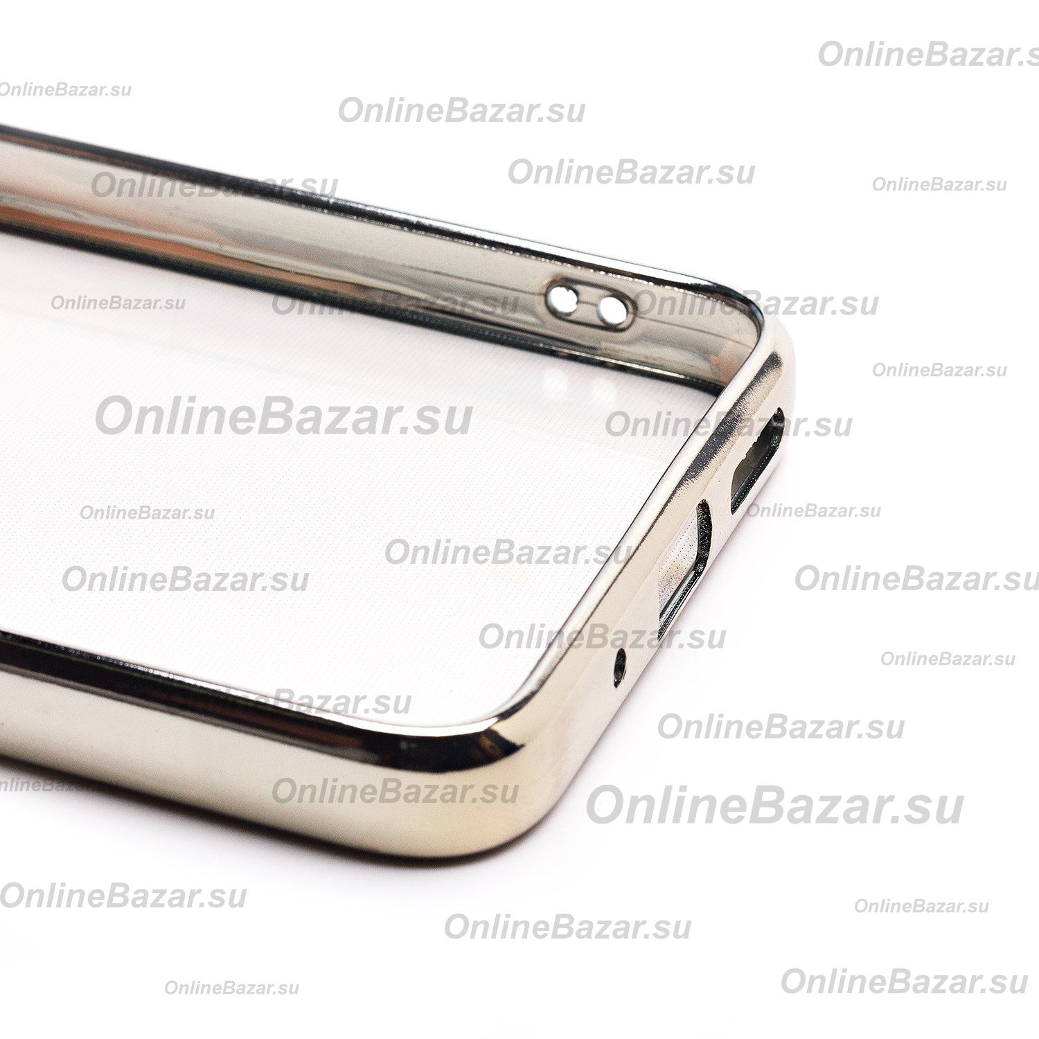 Чехол для Xiaomi 23053RN02Y силиконовый ультратонкий Pilot <серебристый> ― OnlineBazar.su