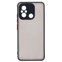 Чехол для Xiaomi 22120RN86G пластиковый с окантовкой <черный> ― OnlineBazar.su
