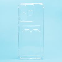 Чехол для Xiaomi Redmi 13 силиконовый с картхолдером №2 <прозрачный> ― OnlineBazar.su