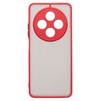 Чехол для Xiaomi Poco C75 пластиковый с окантовкой <красный> ― OnlineBazar.su