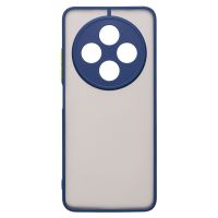 Чехол для Xiaomi Poco C75 пластиковый с окантовкой <синий> ― OnlineBazar.su