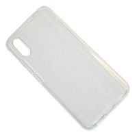 Чехол для Xiaomi M2006C3LC силиконовый с блестками <прозрачный> ― OnlineBazar.su