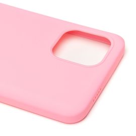 Чехол для Xiaomi 220733SG силиконовый матовый №5 <розовый>