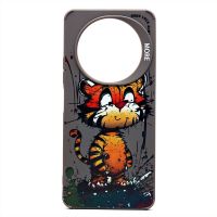 Чехол для Xiaomi Redmi A3 силиконовый (рис. 335/тигр) <серый> ― OnlineBazar.su