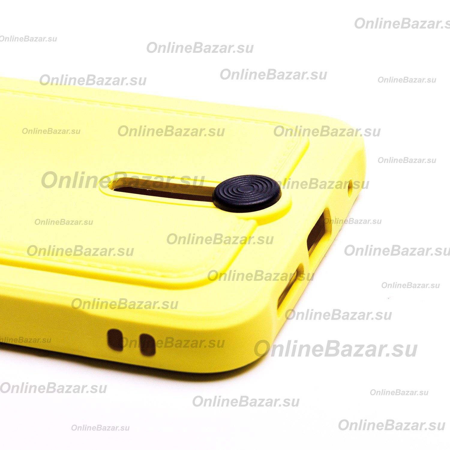 Чехол для Xiaomi Redmi Note 10S силиконовый с картхолдером №4 <желтый> ― OnlineBazar.su